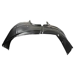 TRQ Front Left Inner Fender Liner Drivers Side