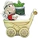Westland Giftware Popeye Magnetic Sweet Pea and Stroller Salt and Pepper Shaker Set, 3-3/4-Inch