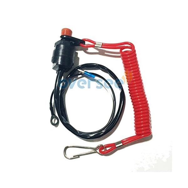 ITACO-Boat-Motor-Engine-Kill-Stop-Switch-Safety-Lanyard-6E9-82575-09-For-Yamaha-Honda-Tohatsu-Outboard-Motors