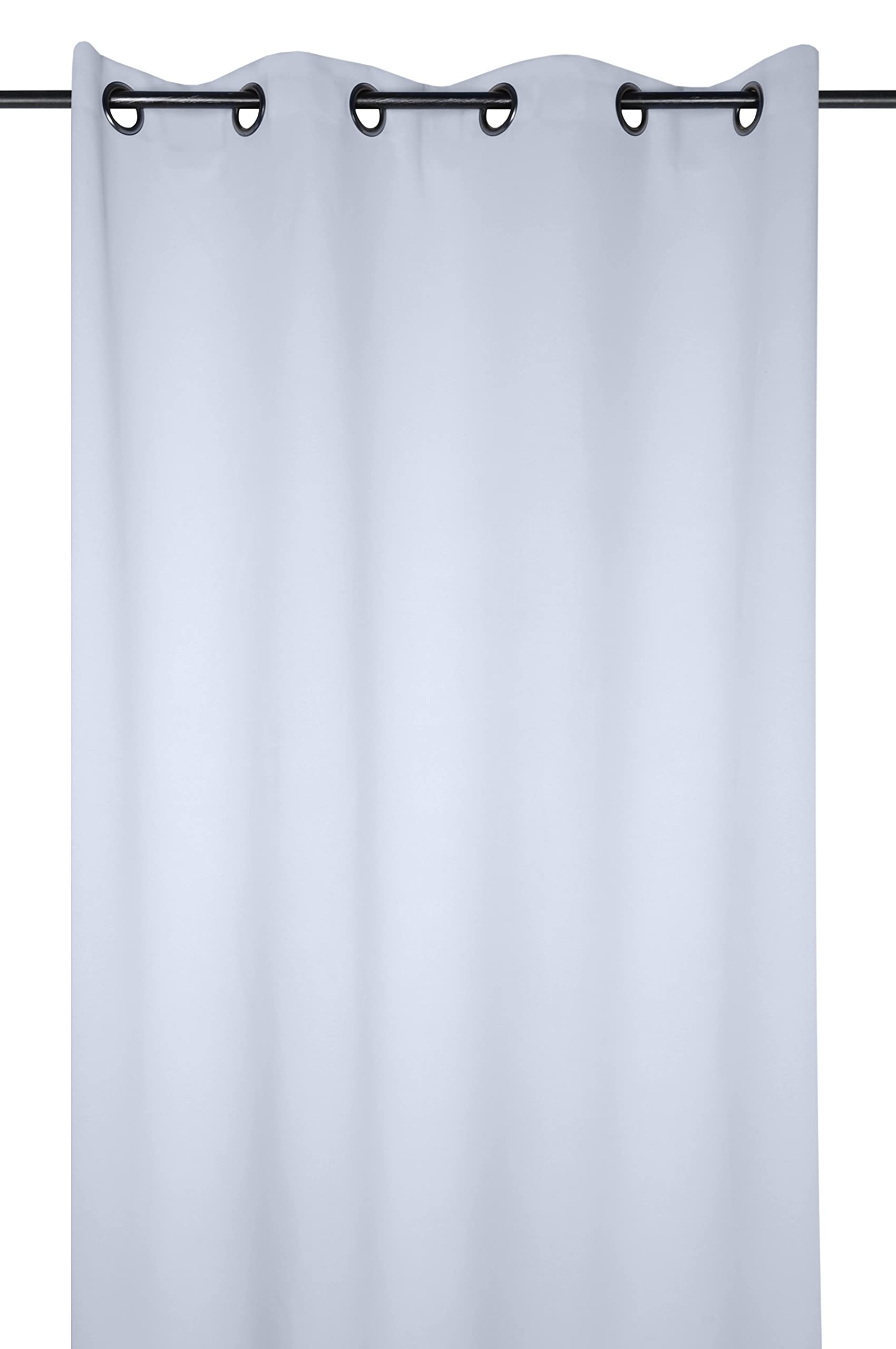 Lovely Casa R91840001 Notte Curtain Polyester Steam 140 x 280 cm