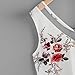 TOPUNDER Women Clothing 2018 Women Floral Casual Tops Sleeveless Crop Vest Tank Shirt Blouse Cami by Topunder