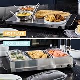 Quest 16510 Large Buffet Server and Warming Tray 3 x 2.4L 300W view 10