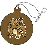 GRAPHICS & MORE Bryant University Bulldogs Logo Wood Christmas Tree Holiday Ornament