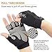 PWGN Workout Gloves Weight Lifting Gloves Palm Support Protection for Men Women, Exercise Gloves Sports for Training, Fitness, Gym, Black