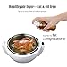 Hometech Patented 1200W 13L Spaceship Air Fryer Deep Fryer (Healthy No Fat Oil-Free, 6 One-touch Cooking Options, Far Infrared 3D Heating Technology for Kitchen Cooker), White