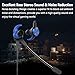 Wired Gaming Earphone with Detachable HD mic for PS4, Laptop Computer, Cellphone,JEZOMONY E-sport Earburds with Portable Earphone Bags, in-ear Headphone, Inline Controls for Hands-free Calling (Blue)thumb 3