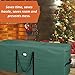 Primode Christmas Tree Storage Bag | Fits Up to 7.5 Ft. Disassembled Holiday Tree | 50” x 15” x 20” Tree Container | Durable 600D Oxford Material | Heavy Duty Xmas Storage Box (Green)