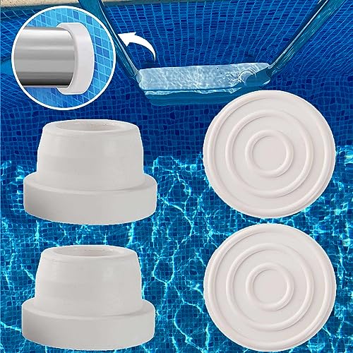 TonGass (4Pack) Inside Pool Ladder Bumpers for Inground Pool Pool