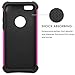 iPhone 5C Case, AUMI Hybrid Dual Layer Shock Absorbin Armor Defender Protective Case Cover (Hard Plastic with Soft Silicon) for Apple iPhone 5C