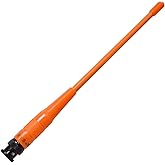 HYS Antena de escáner portátil VHF UHF BNC, antena HT de banda dual de 144/430 MHz para radio de 2 vías ICOM ICOM IC-V8 V86 I