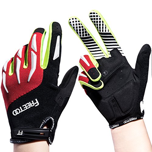 FREETOO Cycling Gloves Summer Lightweight Touchscreen Mountain Bike