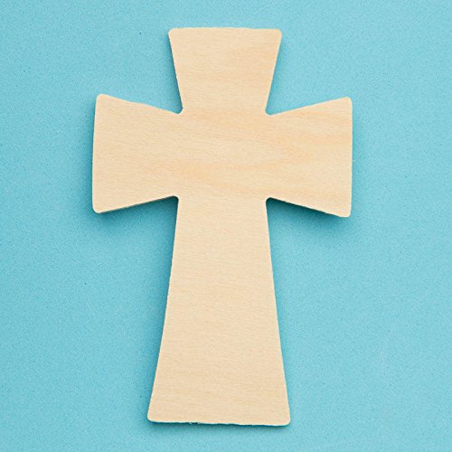 Factory Direct Craft lightweight Unfinished Wood Celtic Cross Cutouts for Kids Crafting, Creating and Embellishing