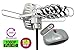 Outdoor Amplified Antenna - 150 Miles Range - 360° Rotation - Wireless Remote