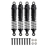 GDOOL Front Rear RC Shock Absorber, 4-Pack Aluminum