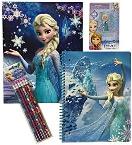 Frozen Notebook Portfolio Folder and Supply Set