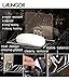 LAUNGDA Soap Dish Adhesive Soap Holder Wall Mounted Chrome Soap Dish Holder for Shower/Bathroom/Kitchen/Tile