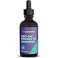 Two Day Vitamin D3-2 oz Natural Vitamin D3 Drops 50,000 IU per Serving (1 ml), Supports Immune Health, Suspended in MCT Oil for Better Absorption