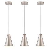 Brushed Nickel Pendant Lights Kitchen Island,Dining