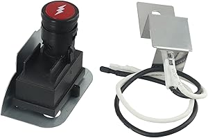 Gas Grill Ignition Kit Replacement for Weber 80462 Parts, Compatible with Q100 Q120 Q200 Q220 Series, BBQ Ignition Starter an