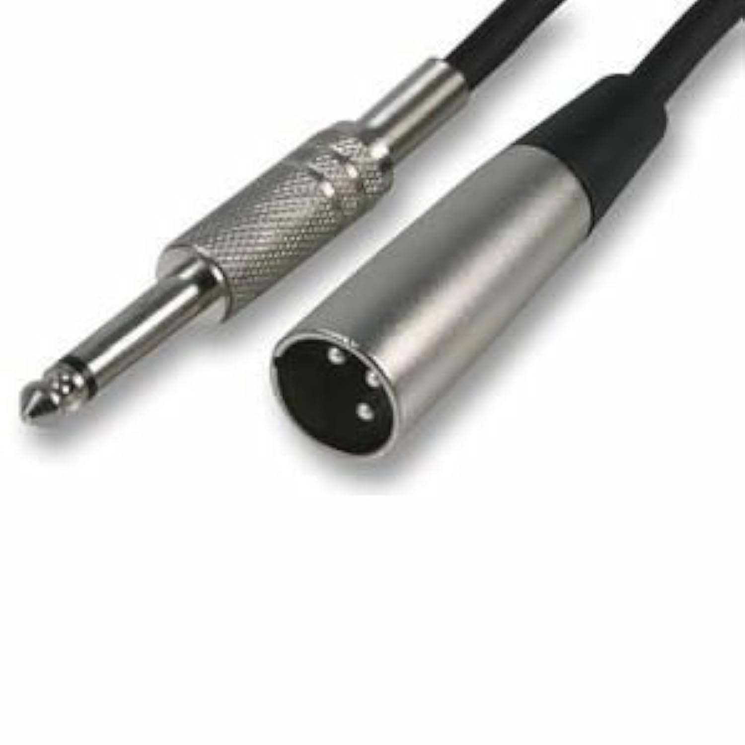 Cable-Core - XLR MALE TO 1/4" 6.35mm JACK LEAD unbalanced mic patch cable 5m