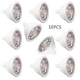 RC 12V 6W MR16 LED Bulb 2800K Warm White 50 Watt Equivalent - 500 Lumen 60 Degree Beam Angle For Landscape, Recessed, Track lighting, 10-Pack