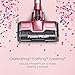 Eureka NEC124A PowerPlush Cordless Stick Vacuum Cleaner, Lightweight Digital Motor Lithium Battery and Motorized Brush, Handheld Vacuum, Pink