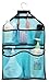 MISSLO Mesh Bathroom Shower Organizer with Rotatable Hanger (Blue)
