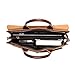 Leathario Mens Retro Leather Briefcase Laptop Bag Business Messenger Bag Cowhide Bag