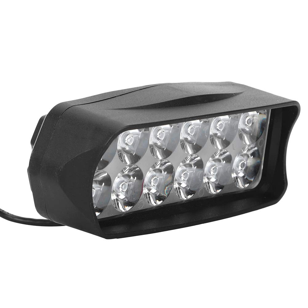 Dioche Electric Bike Light 12V-80V LED Light Universal Electric Tricycle Led Strong Light Boating Tricycle Conversion Lamp fit for Motorcycle, Electric Bike, Tricycle