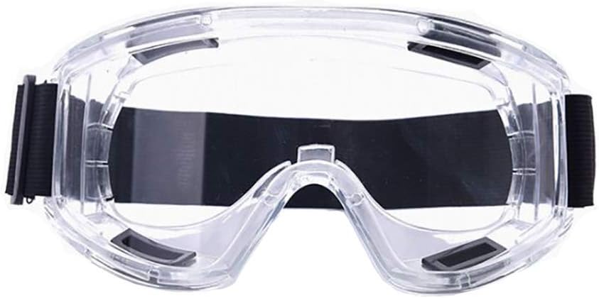 Protective Safety Goggles Flexible, Soft, Indirect Vented Goggles Design- for Lab, Chemical, and Workplace Safety