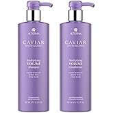 Alterna Haircare CAVIAR Anti-Aging Multiplying Volume Shampoo and Conditioner 16.5 oz | For Fine, Thin Hair | Create Instant 