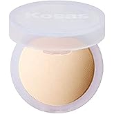 Kosas Cloud Set Face Setting Powder - Smoothing Shine Control, Soft, Sheer Translucent Makeup Finish, Portable & Long-Lasting Loose Pressed Baking Powder - Breezy (Sheer Light)