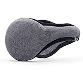 180s Men's Tec Fleece Behind-the-head Ear Warmer, Cold weather Winter Earmuffs