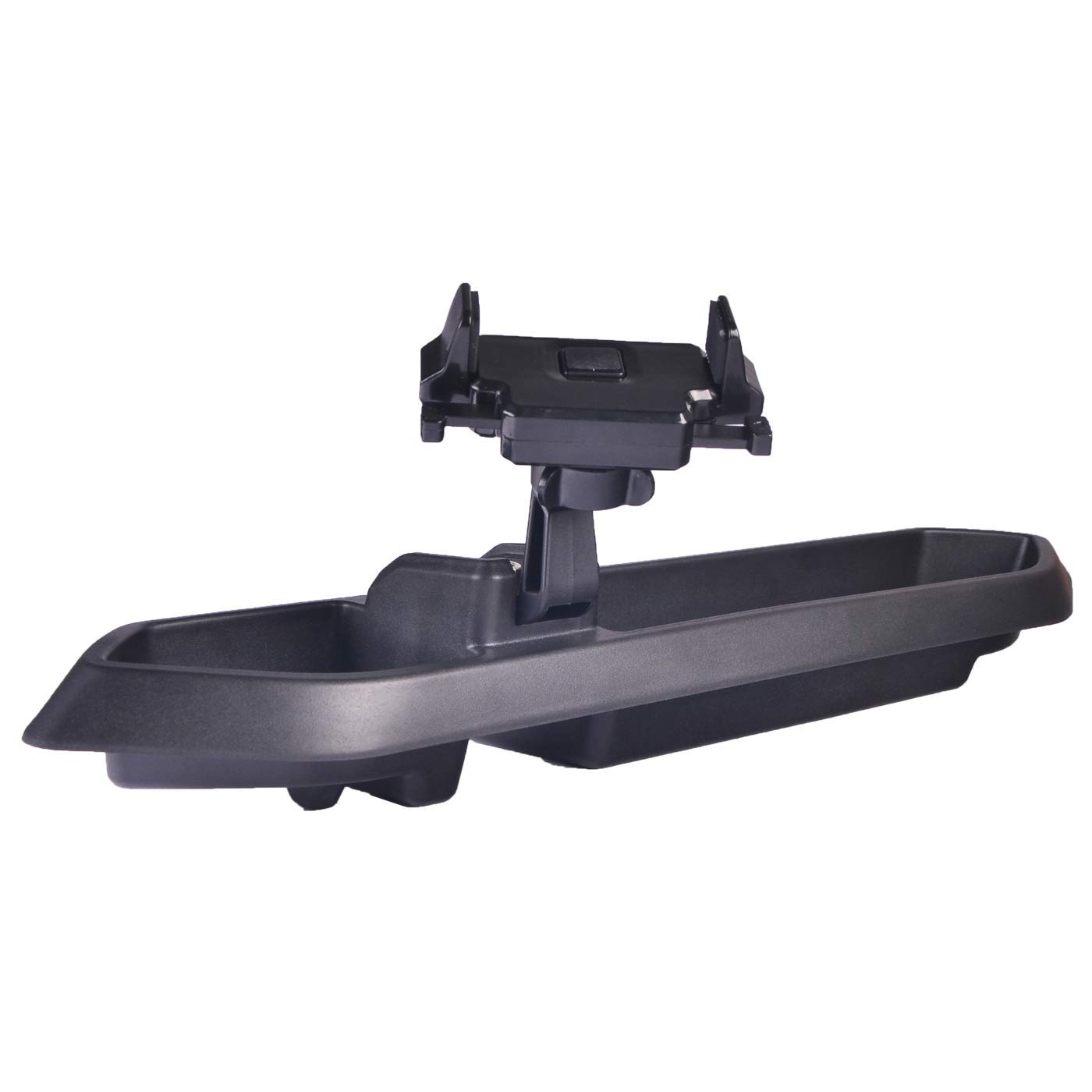 SXMA Phone Holder Car Dash 360 Degree Rotate ABS Storage Bracket Mount Stand Kit fit for Wrangler JL 2018+