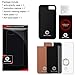 iPhone 7 / 6s / 6 Goat Case Funny Amazing for Selfie [Ring Kickstand Plate] Hands Free Silicone Bumper Rugged Drop Protection Phone Case for Apple iPhone 7 / 6s / 6 - Black