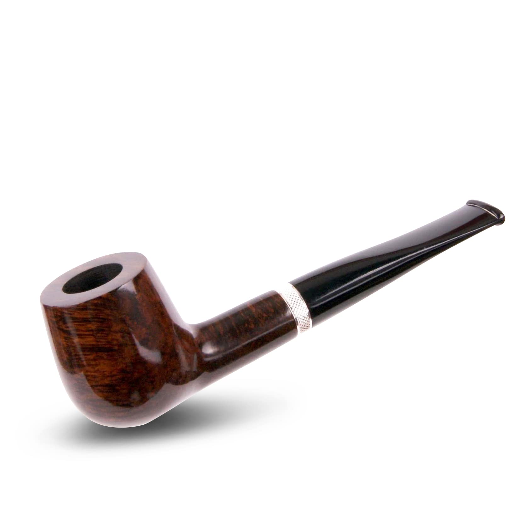 Photo 1 of Mr. Brog Hand Made Smoking Pipe - Model No: 87 Atachee Mahogany - Mediterranean Briar Wood