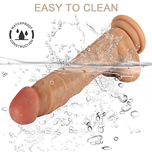 image for UC Global Trade Inc Dildo 8 inch Realistic Lifelike Penis Toy with Suc