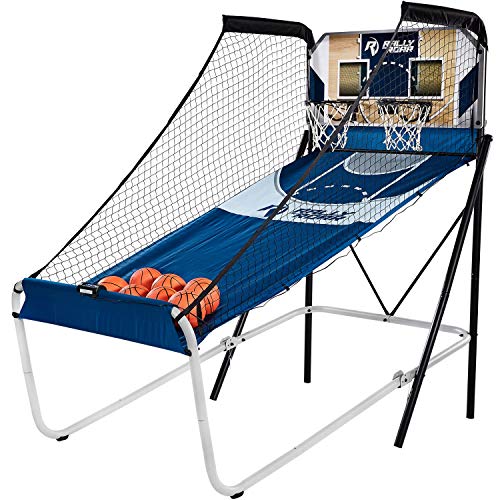 Rally and Roar Premium Shootout Indoor Foldable Arcade Basketball Game