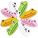 YEIO Toothpaste Tube Squeezer - 8 Pack Colors Animal Toothpaste Clip , Toothpaste Squeeze roll, Tube Squeezer Tool Dispenser