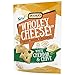 Snyder's of Hanover Wholey Cheese! Gluten Free Baked Crackers, White Cheddar & Chive, 5 Ounce