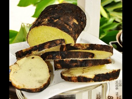 Authentic Jamaican Yellow Yam Tuber - 1 lb Real Yam, Not Sweet Potato, Fresh & Ready to Ship by MAY