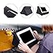 Tablet Pillow ipad Pillow Holder Reading Pillow Multi Angle Pad Stand | Black / Sapphire / Gray / Blue / Burgundy, Angle Tablet Cushion Pillow for iPad Air & iPad Used on Bed, Knee, Desk, Sofa, Floor