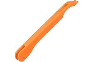 ULTECHNOVO Stained Glass Foiling Tool Plastic Hand Foiler with Orange Handle Foil Dispenser Craft Tool