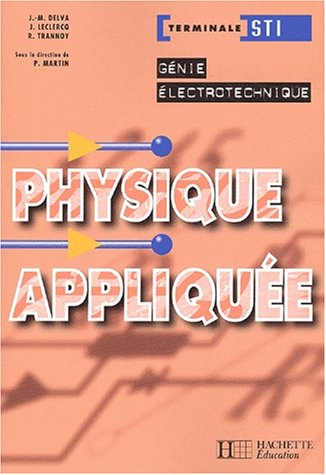 Physique appliquée, terminale STI