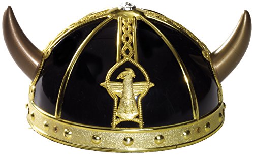Kids Black Viking Helmet