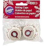 Wilton 415-2609 100 Count Christmas Holiday Sweet Swap Baking Cups, Mini