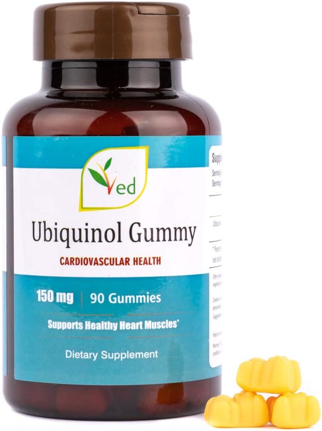 Ved Ubiquinol Gummy, 90 count (Pack of 1)