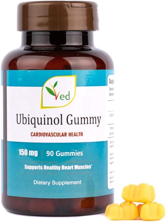 Ved Ubiquinol Gummy Active Form coq10 High Absorption/Enhanced
