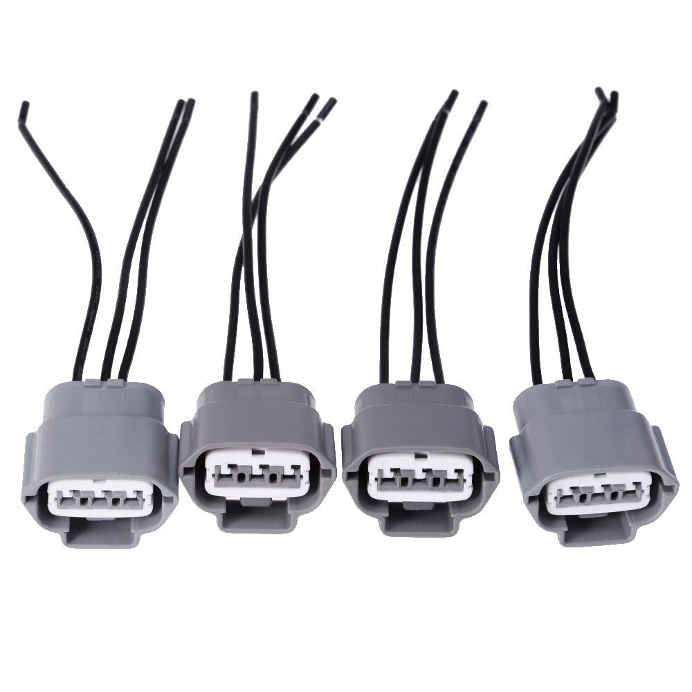 Photo 1 of Ignition Coil Connector Plug Wiring Harness Pigtail Replacement for Nissan Altima 2007-2015 Nissan Sentra 2000-2012 (4-Pack)