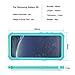 EFFUN Samsung Galaxy S8 Waterproof Case, IP68 Certified Waterproof Underwater Cover Dustproof Snowproof Shockproof Case with Built-in Screen Protector for Galaxy S8 Aqua Blue